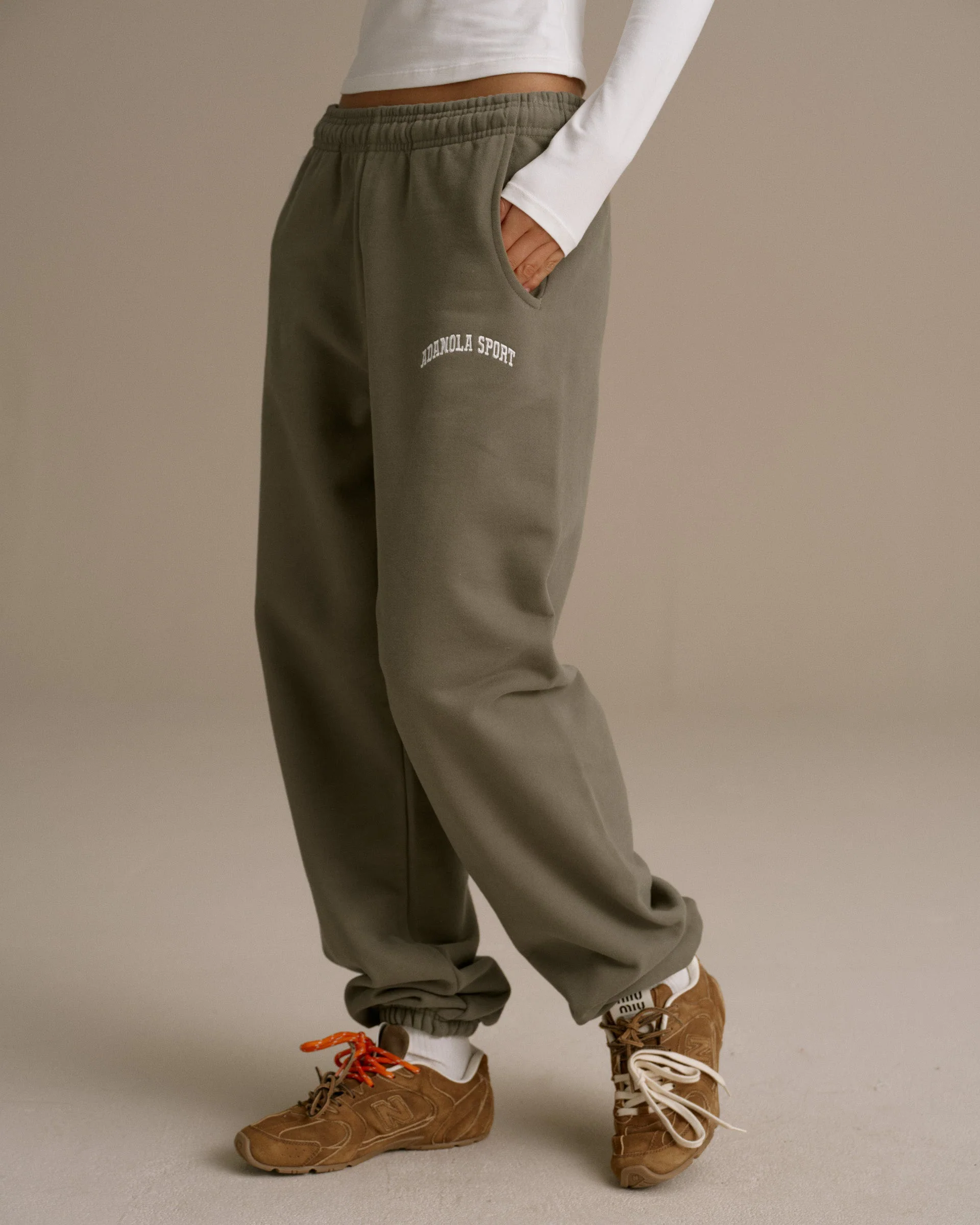 AS Sweatpants - Olive Green - Image 6