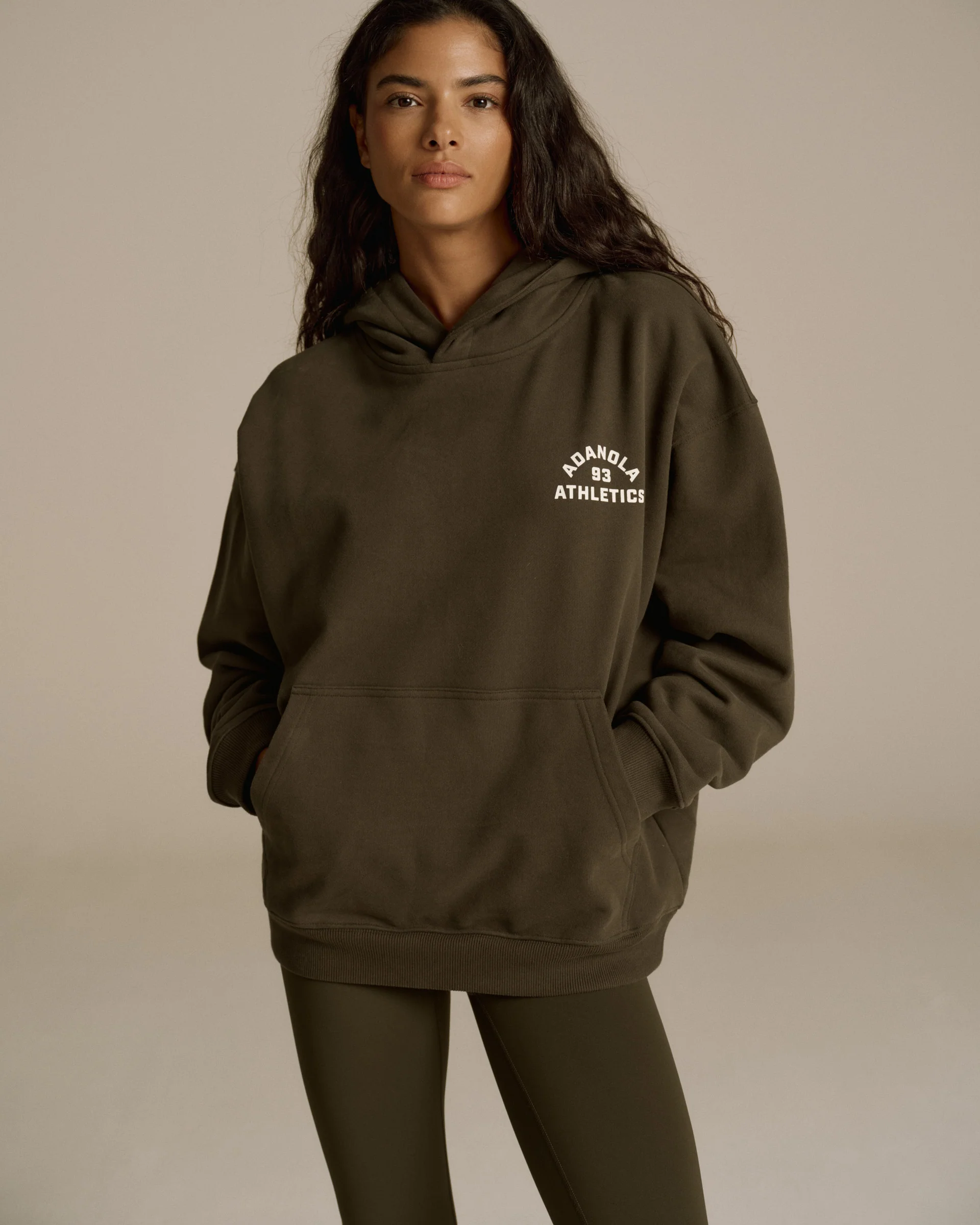 Campus Oversized Hoodie - Fern Green - Image 2