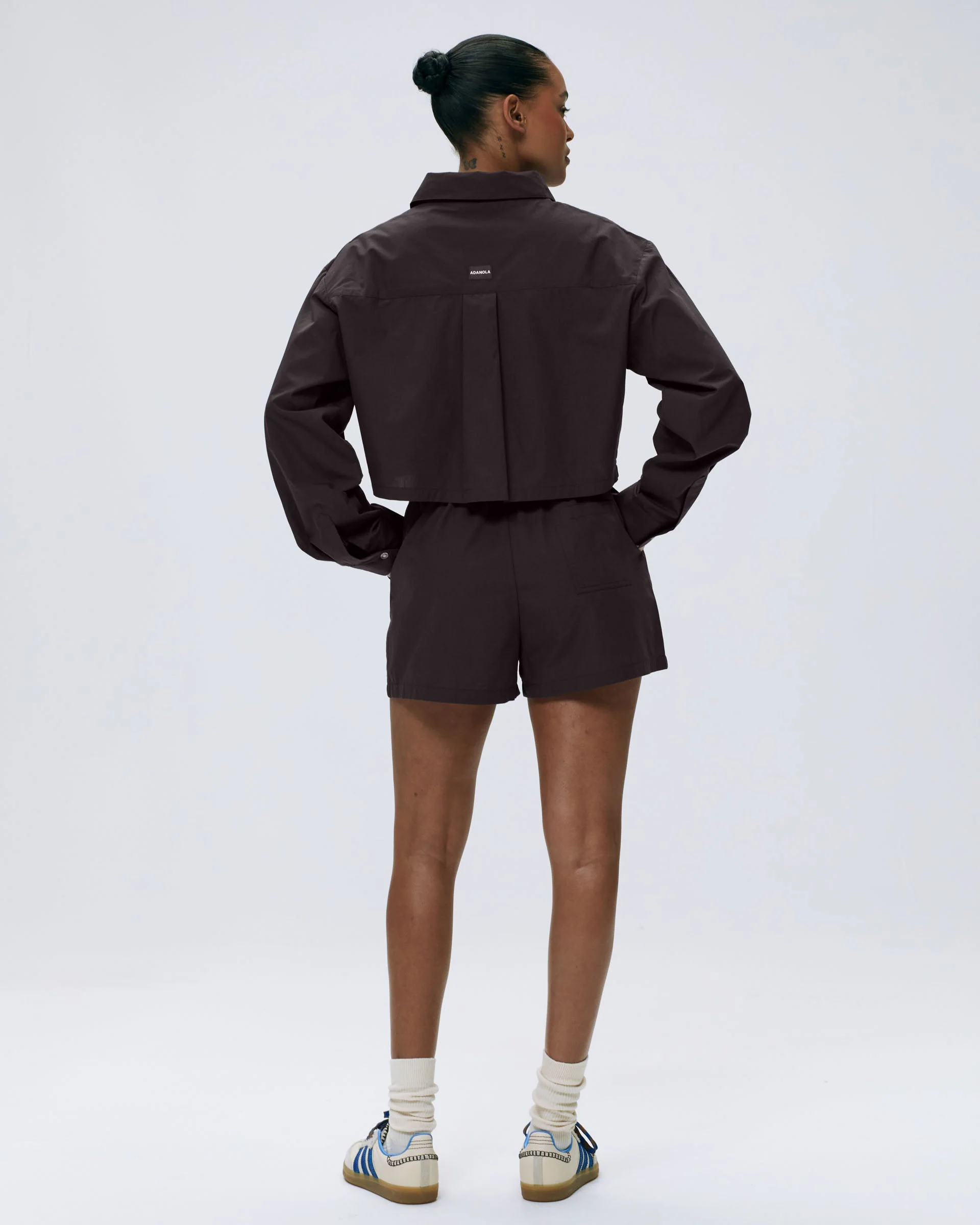 Cotton Boxer Shorts - Coffee Bean - Image 3