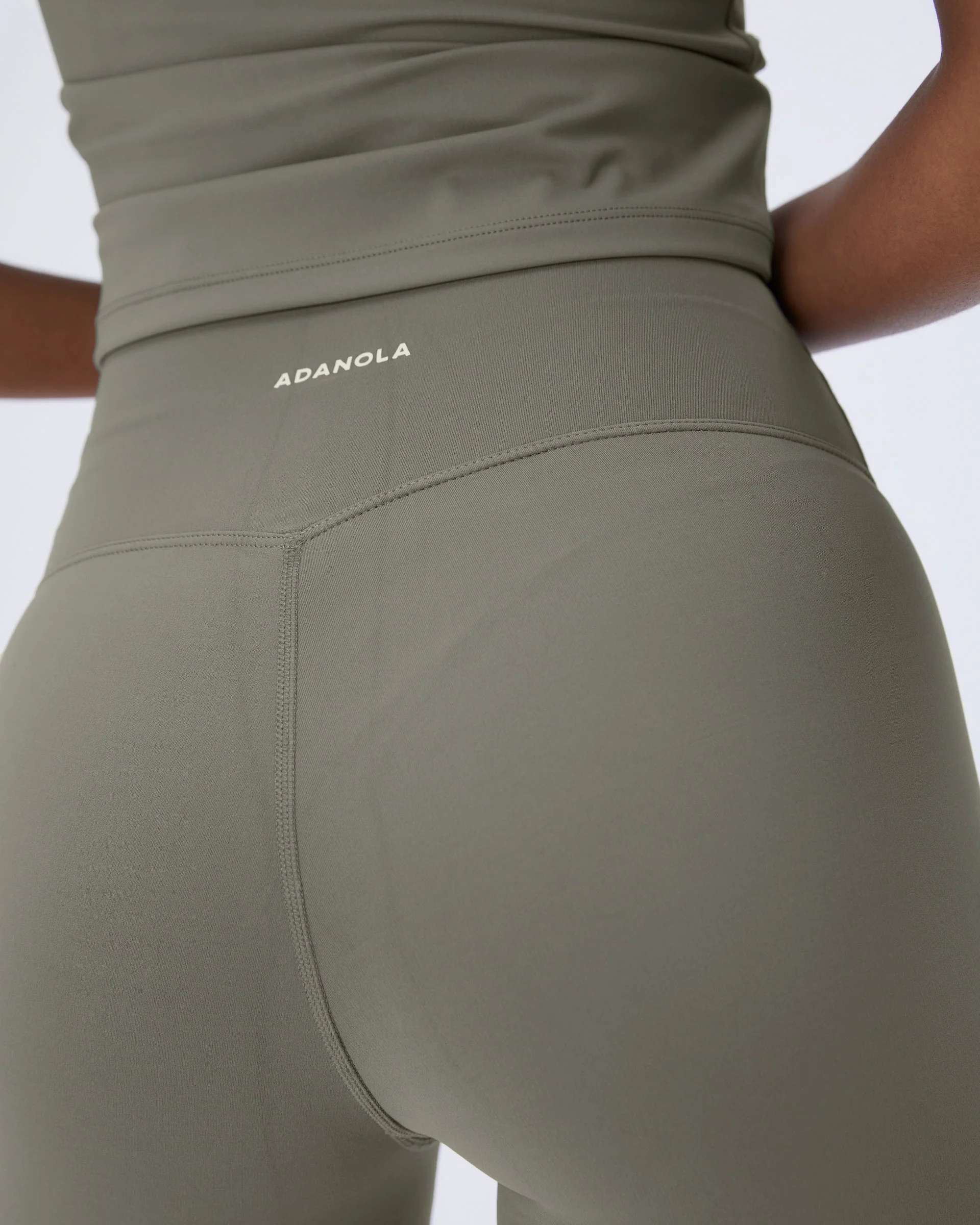 Ultimate Crop Shorts - Olive Green - Image 3