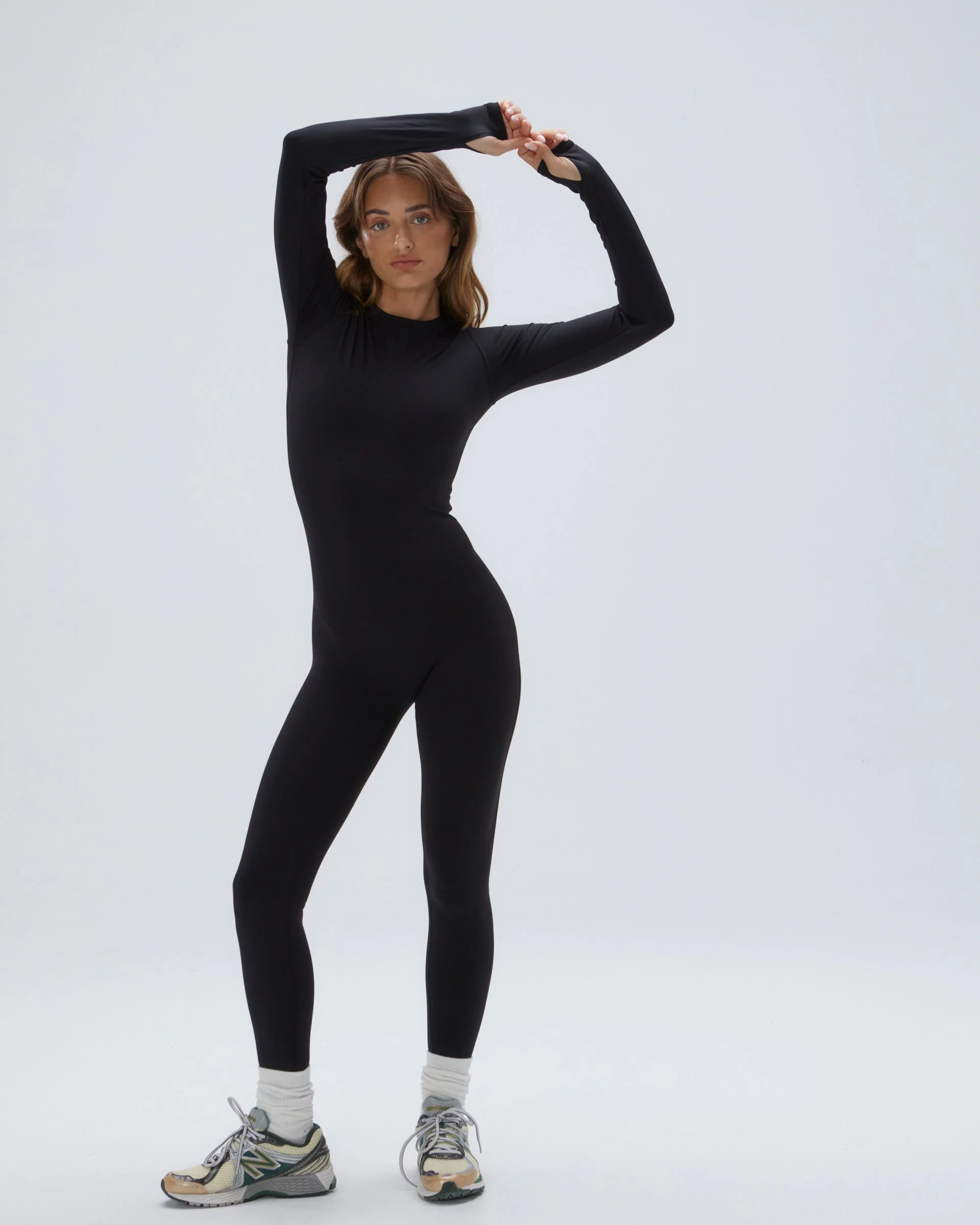 Ultimate Long Sleeve Unitard - Black - Image 5