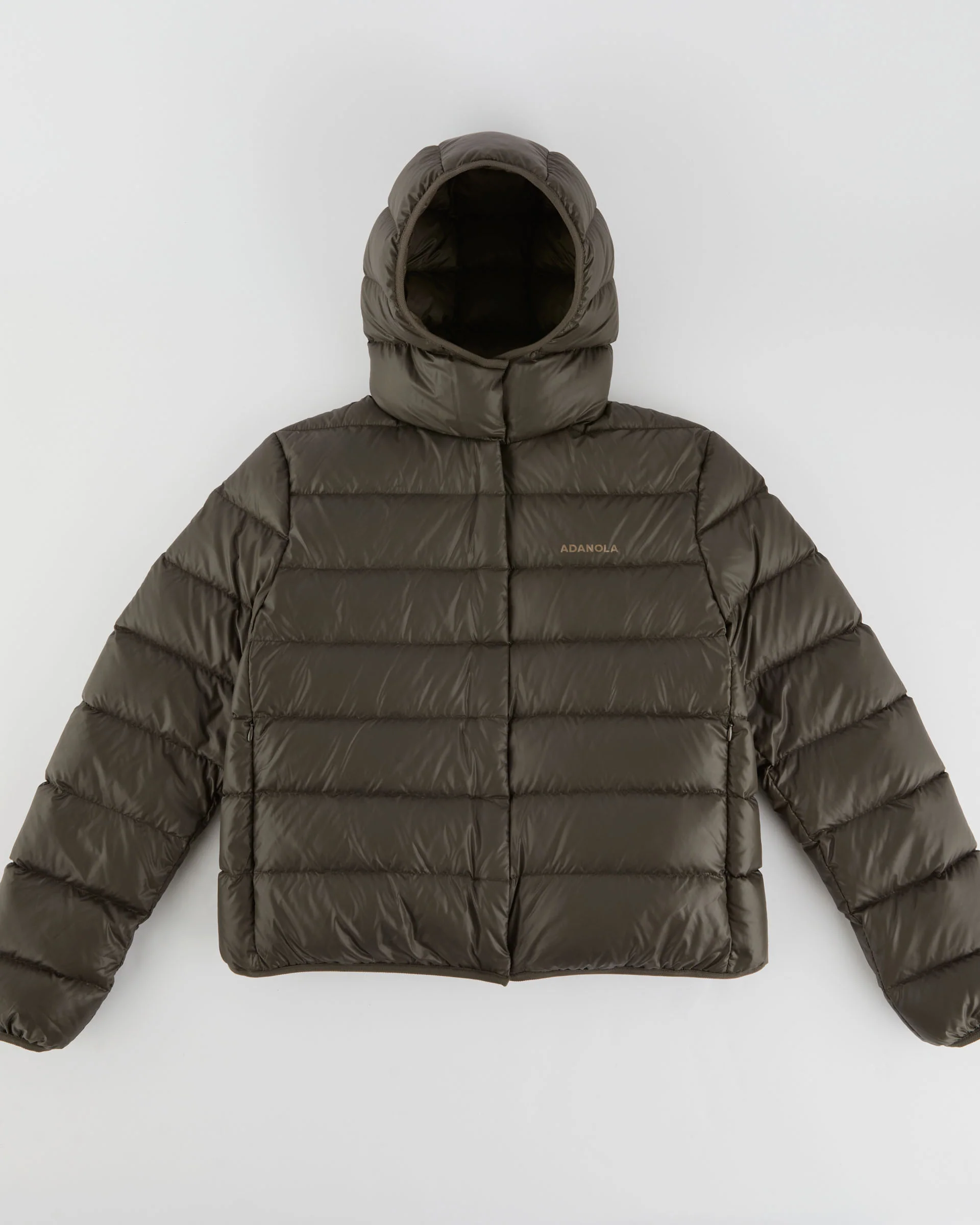 Packable Puffer Light Down Jacket - Coffee Bean - Image 7
