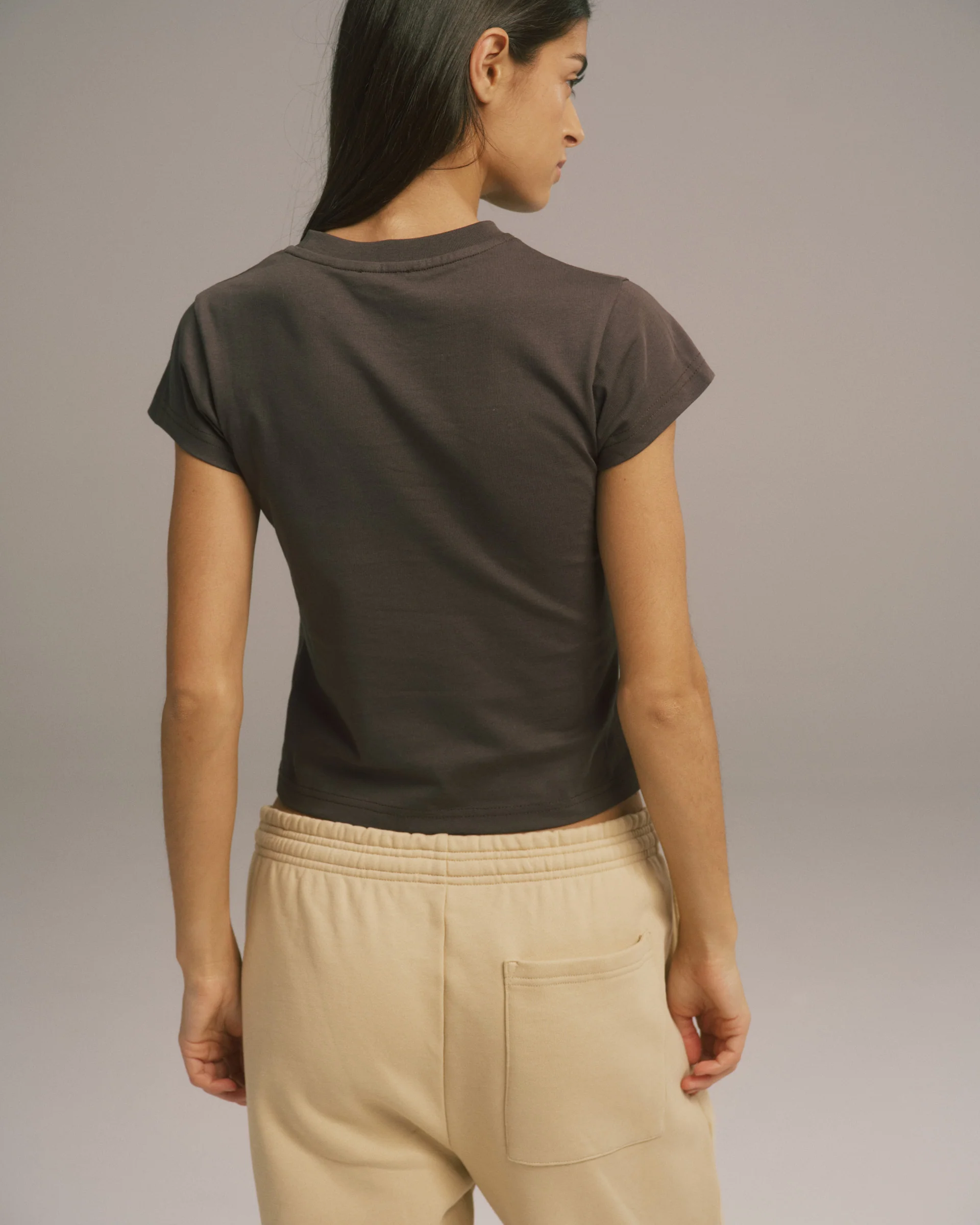 Signature Baby Tee - Coffee Bean - Image 2