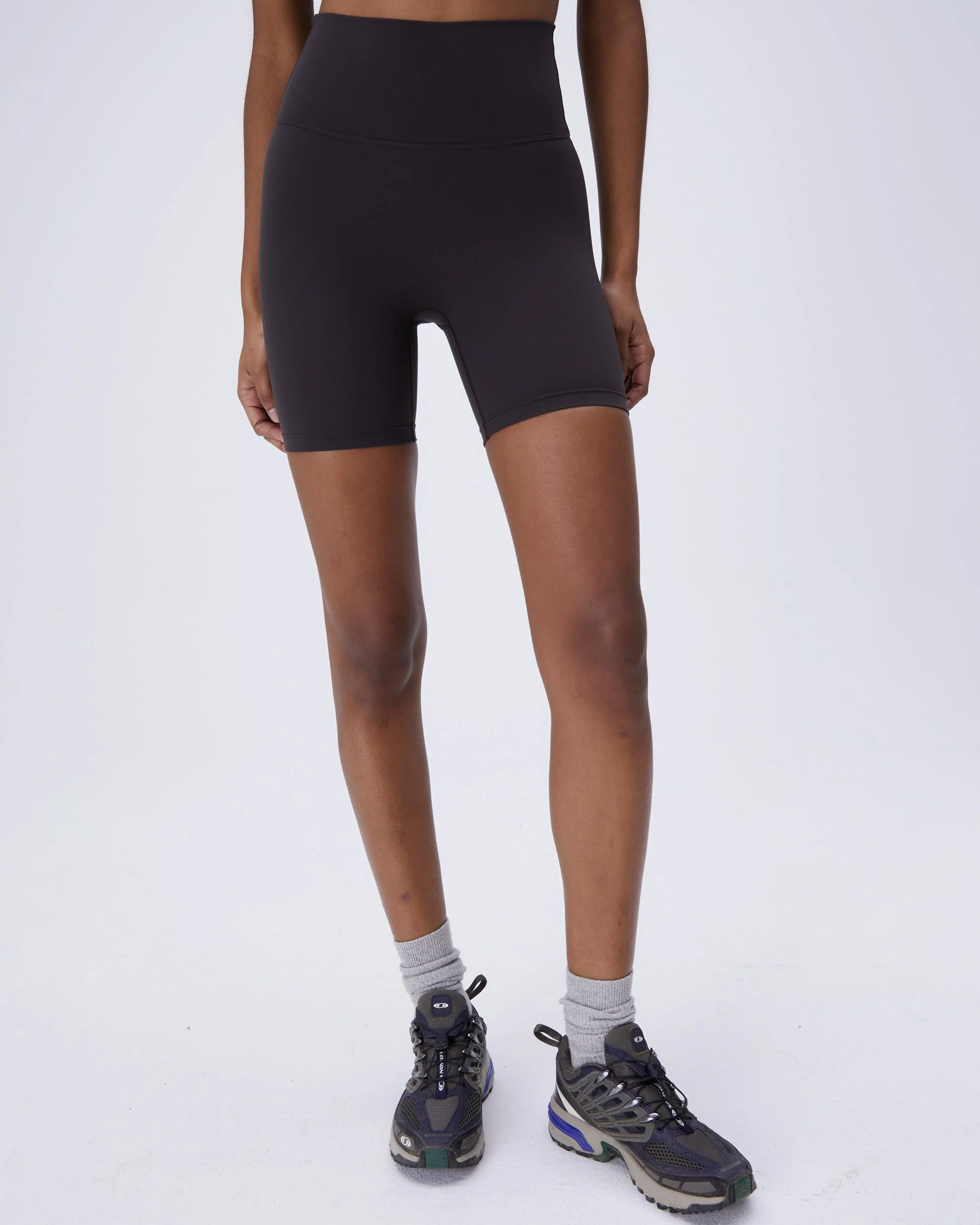 Ultimate Crop Shorts - Coffee Bean - Image 5