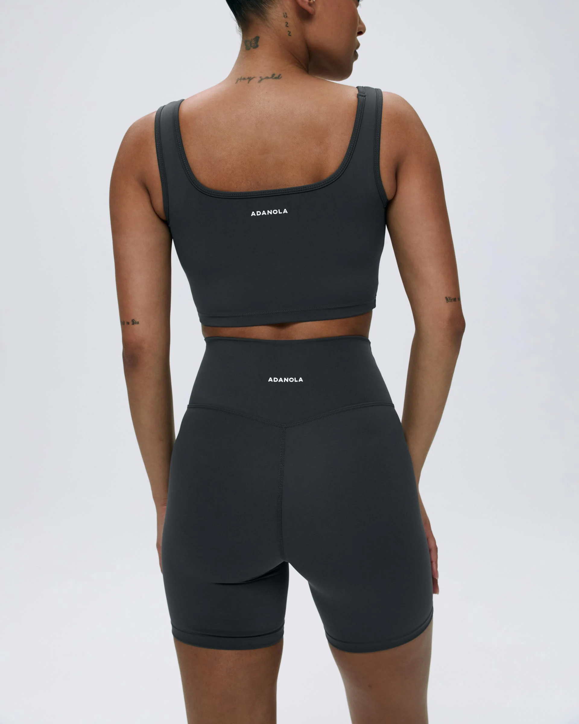 Ultimate Crop Shorts - Graphite Grey - Image 3