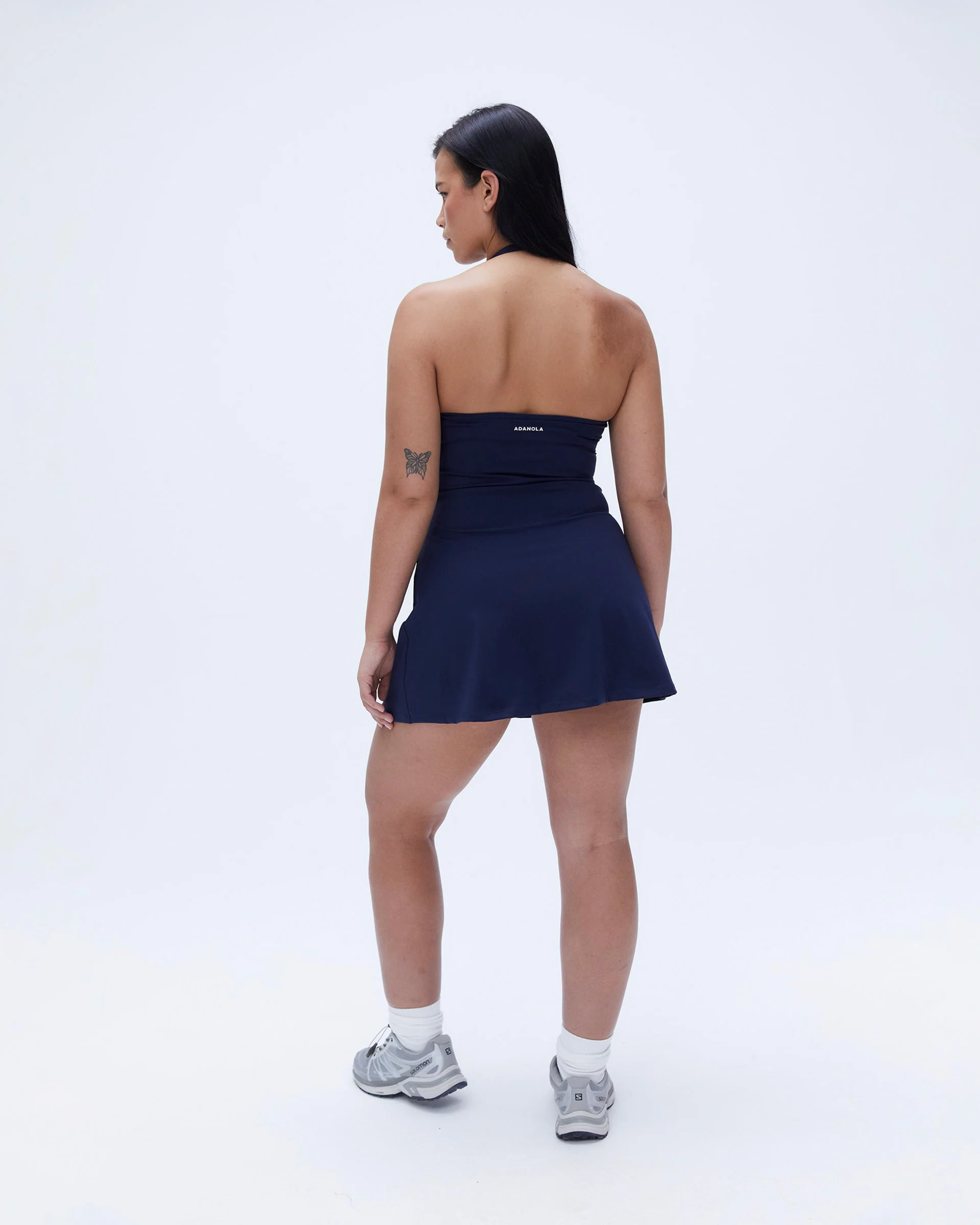 Ultimate Halter Neck Dress - Navy Blue - Image 4