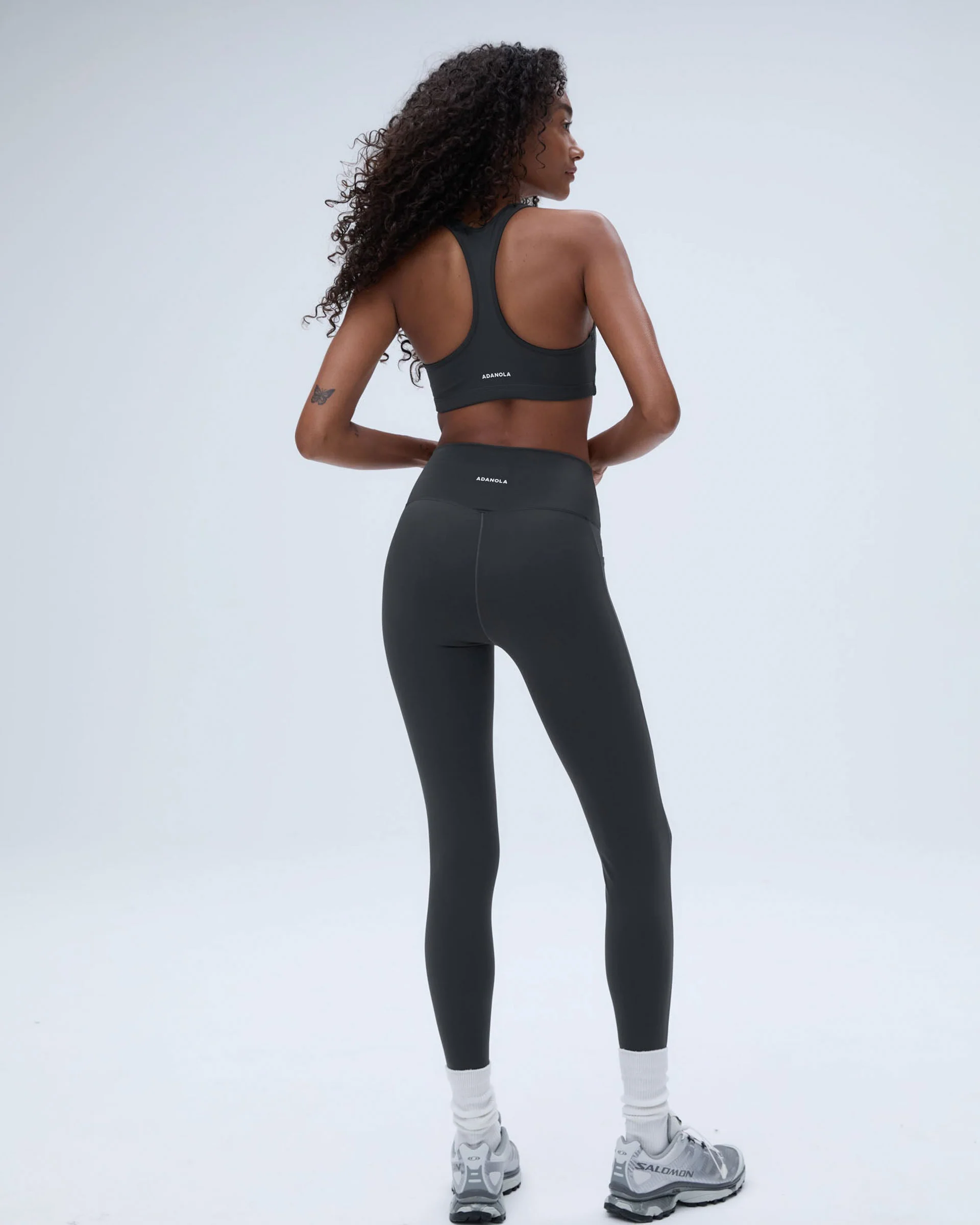 Ultimate Scoop Neck Racer Back Bra - Graphite Grey - Image 3