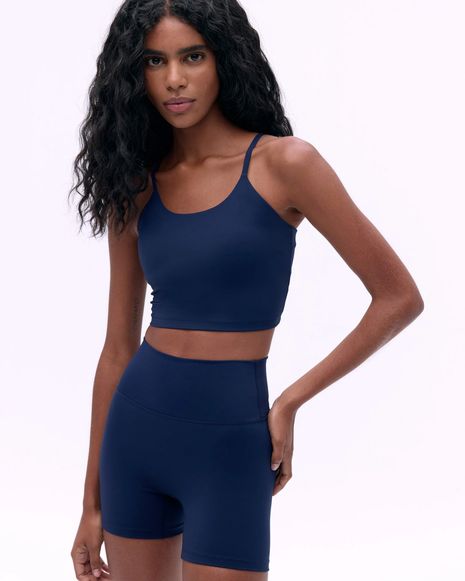 Ultimate Ultra Crop Shorts - Navy Blue - Image 3
