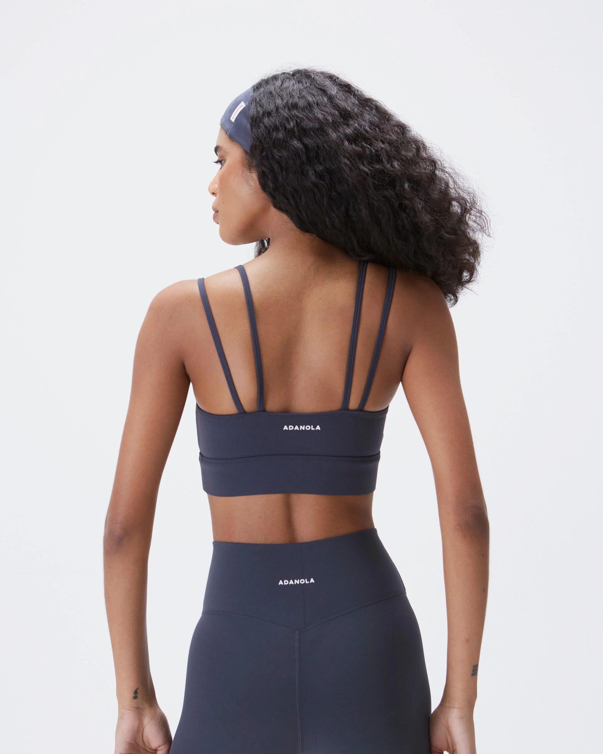 Ultimate Wrap Over Leggings - Midnight Blue - Image 2