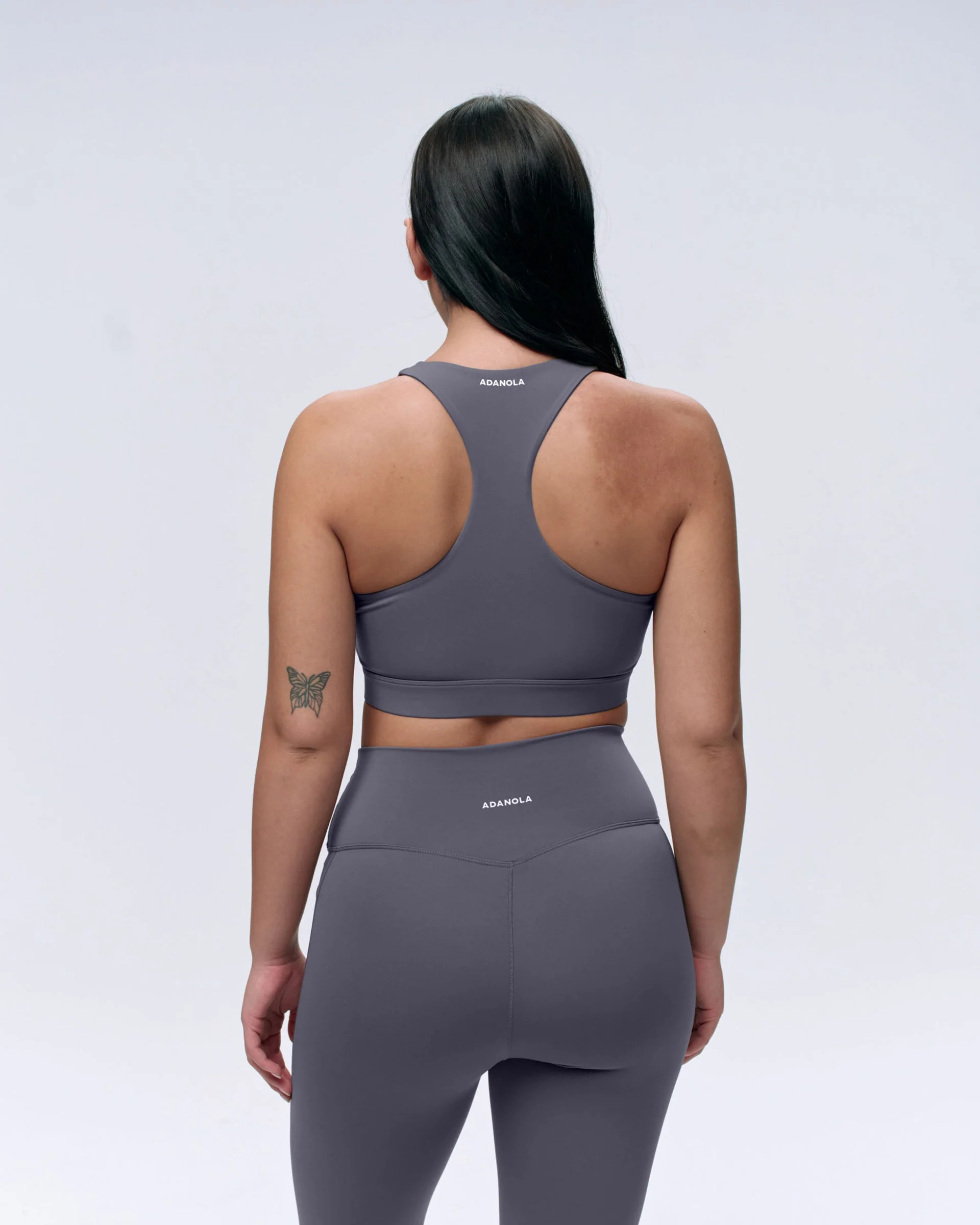 Ultimate Zip Front Bra - Dark Grey - Image 2