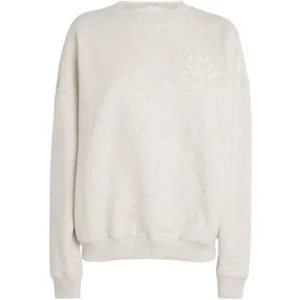 Adanola White Relaxed Vacation Sweatshirt