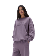 Purple Adanola Oversized Sweatshirt