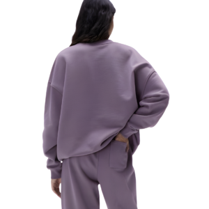 Purple Adanola Oversized Sweatshirt