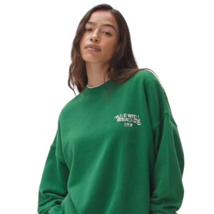 Emerald Sports Oversized Green Sweatshirt