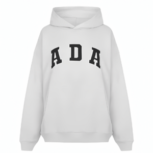 Ada Oversized Light Grey Hoodie