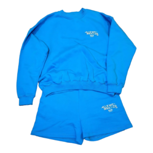 Adanola Tracksuit With Shorts - Medium - Alive With Pleasure Blue